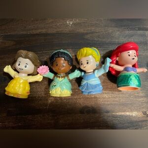 Bundle of 4 Little People Princesses